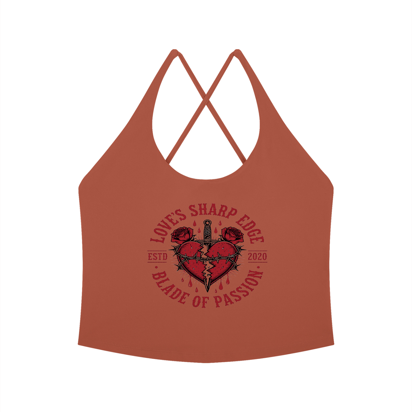 Women's Tight Halter Yoga Tank Top